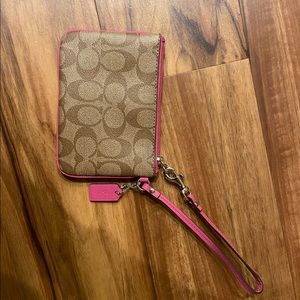 Coach wristlet